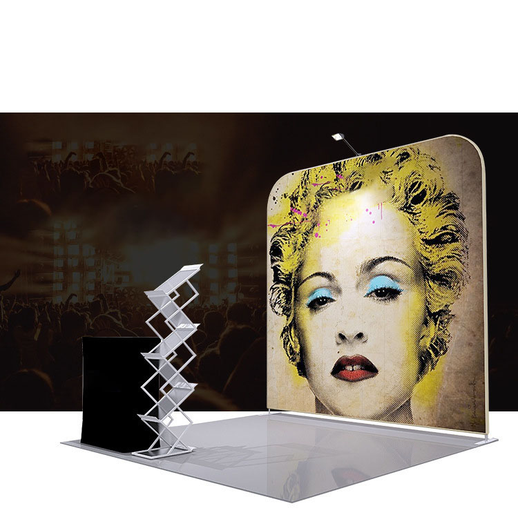 Custom Tension Fabric Display Backdrop- Other Shape
